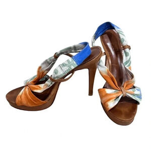 Aldo Soft Tropics 4inch Stiletto Heel Sandals Sz. 7 1/2